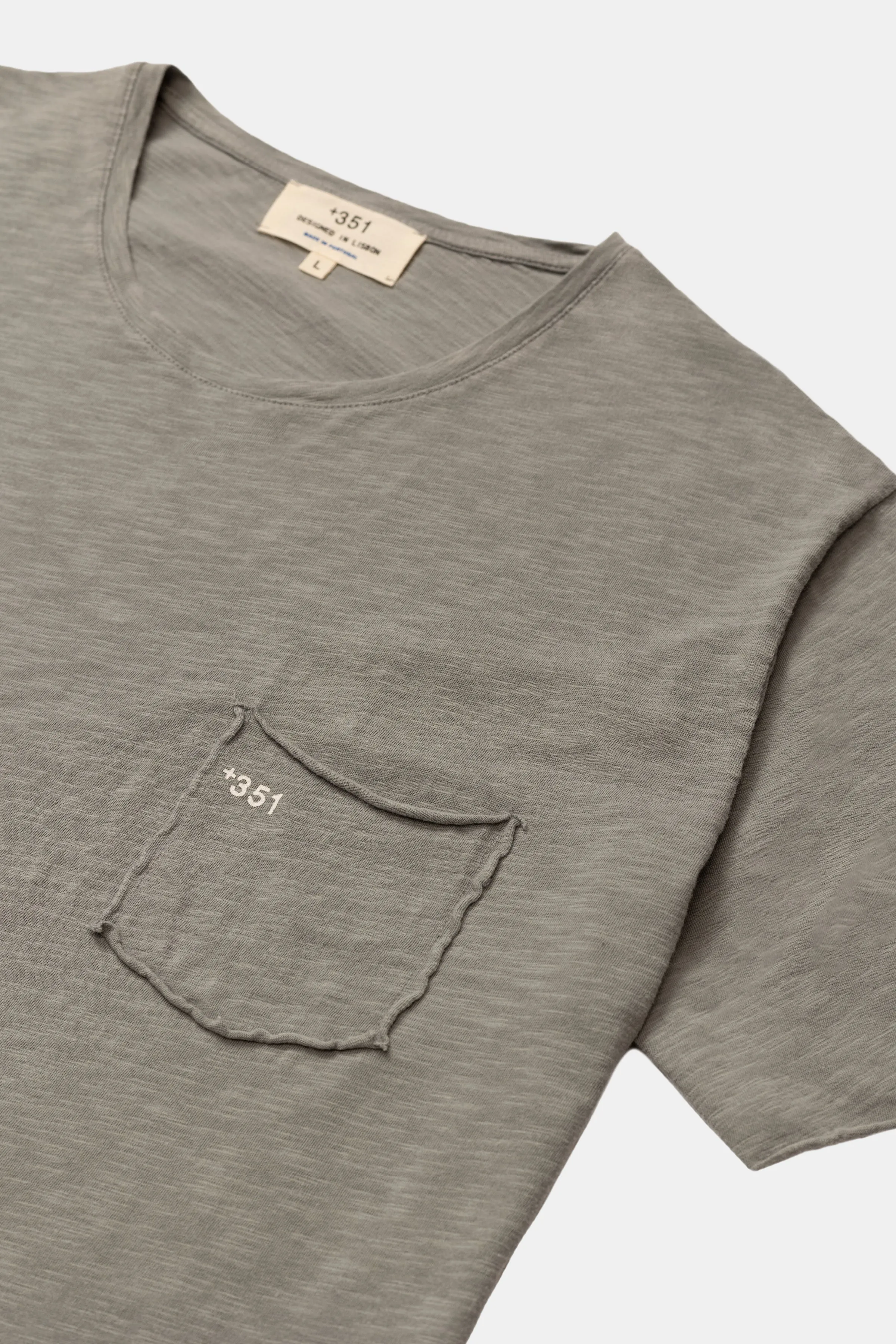 T-SHIRT ESSENTIAL STONE GREY