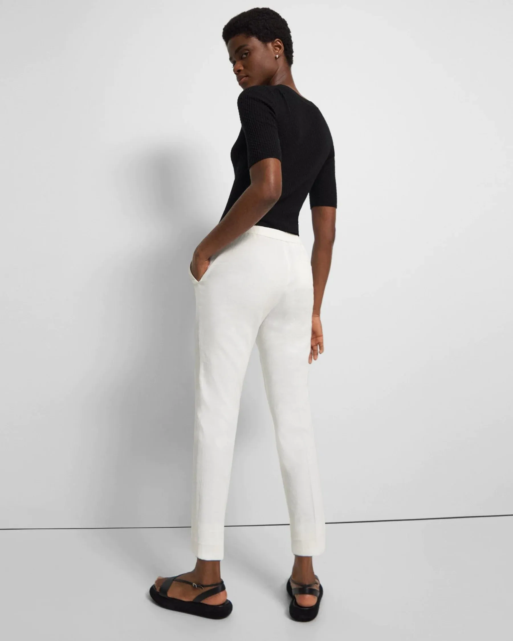 Treeca Pants - White