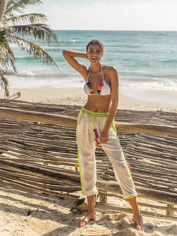 Tulum Pom Pom Pants