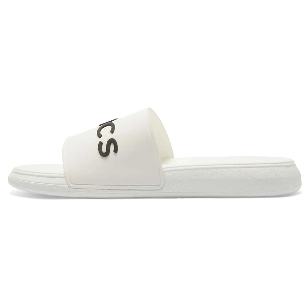 Venice Slide in White And Black