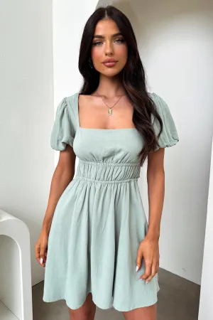 Whitney Dress - Sage