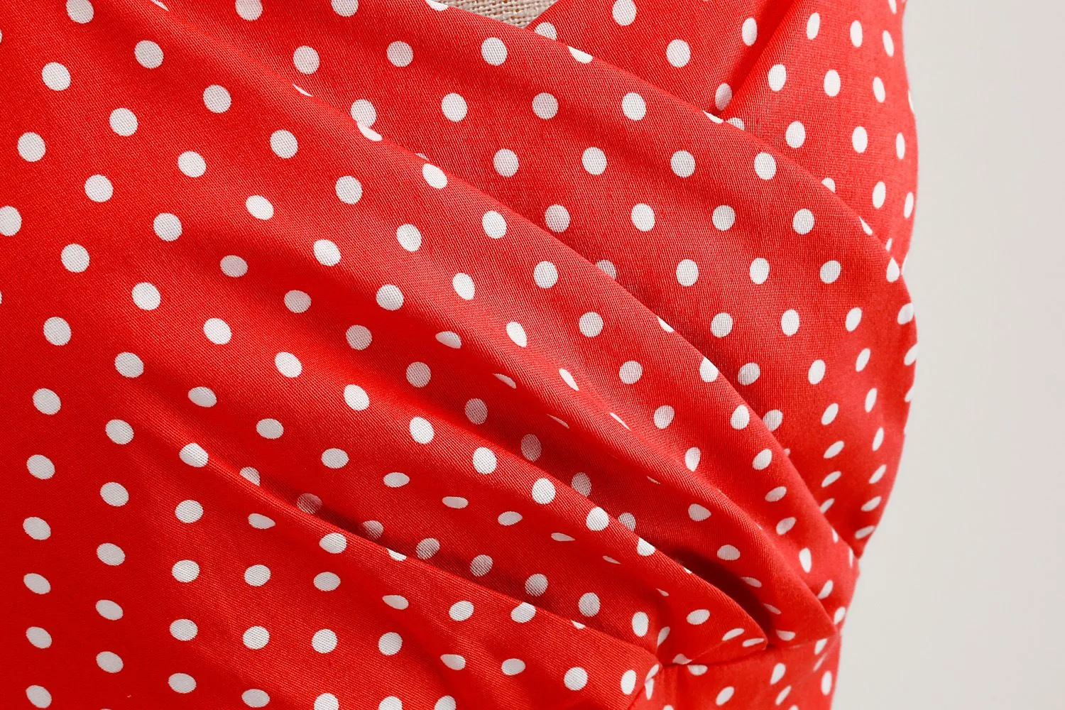 Women 1950s Halter Polka Dot Vintage Halter Cocktail Swing Pinup Rockabilly Dresses