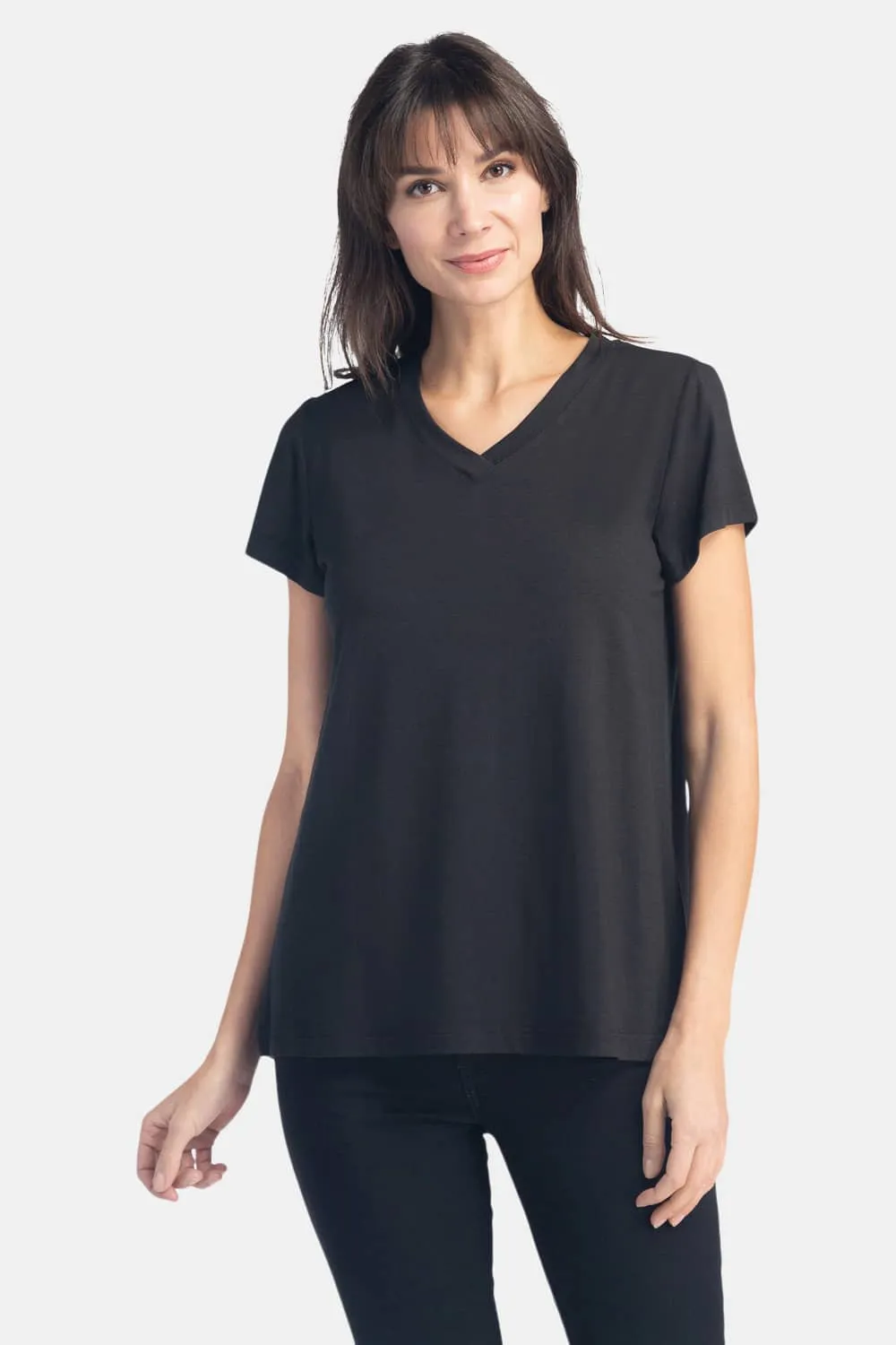 Women's Relaxed EcoFabric™ V-Neck Tee