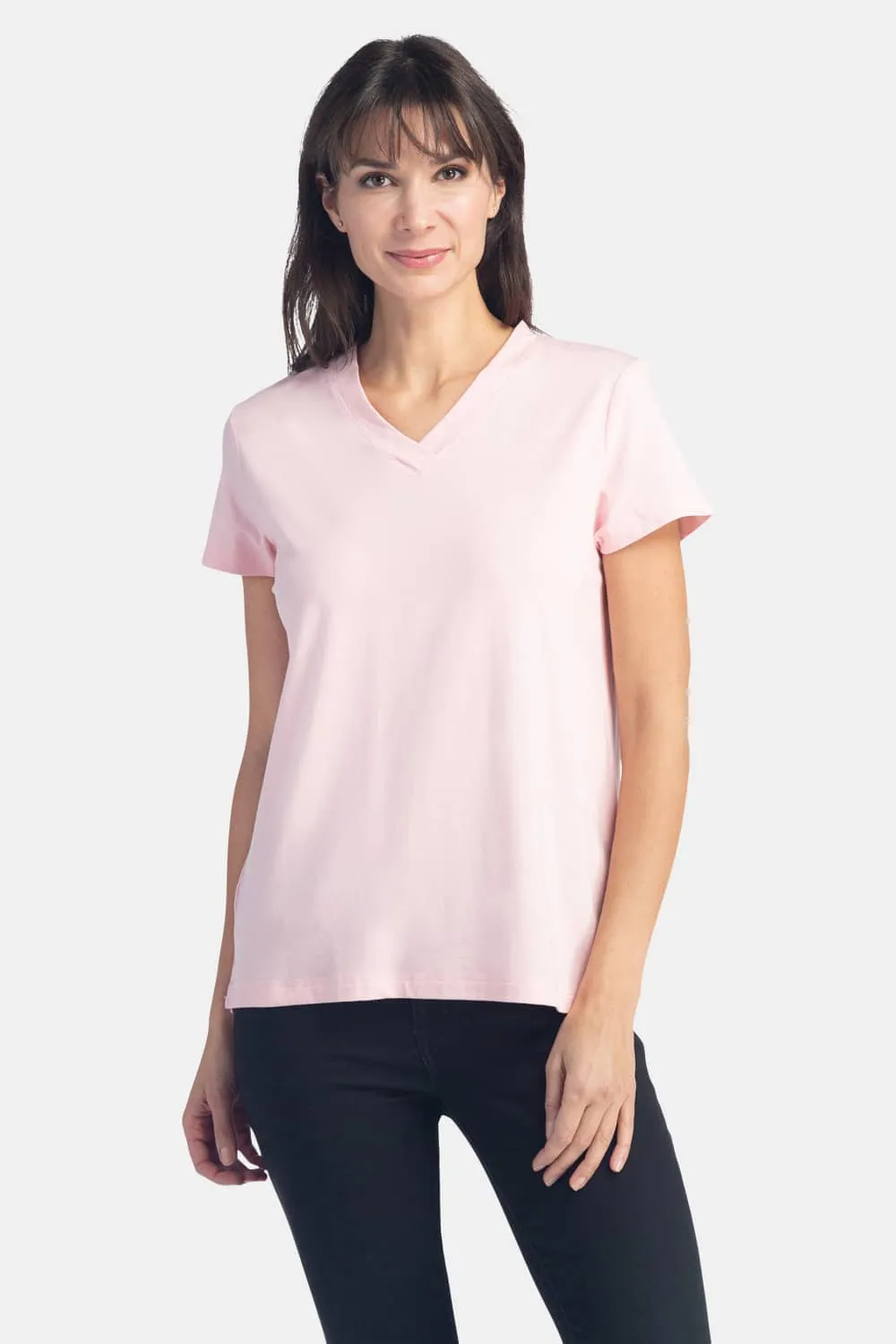 Women's Relaxed EcoFabric™ V-Neck Tee