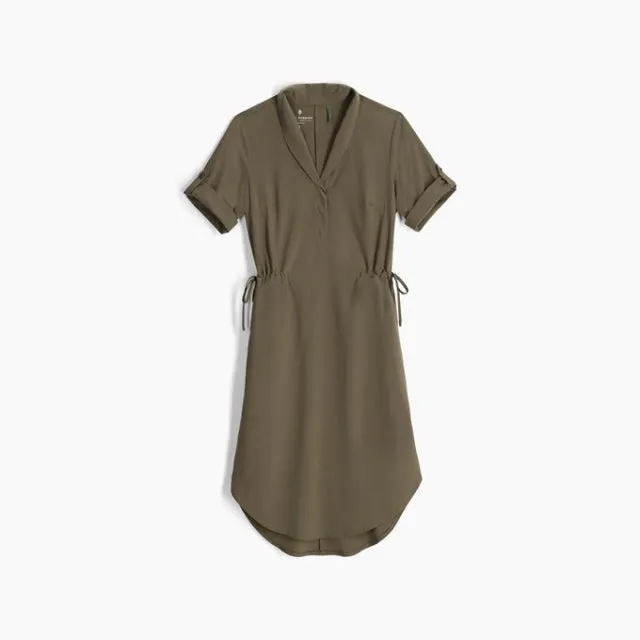 Womens Spotless Traveler Dress S/s